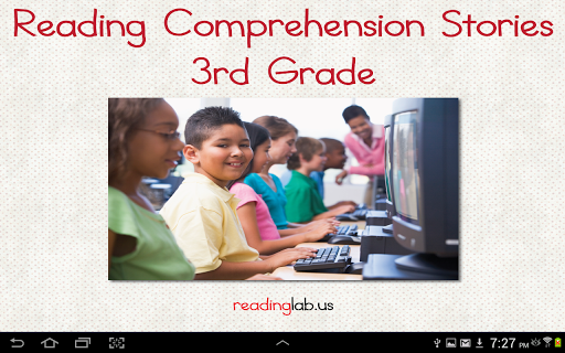 Reading Comprehension Grade 3