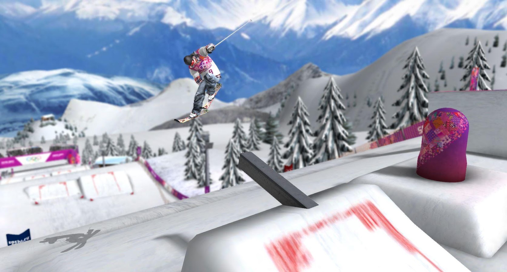 Sochi 2014: Ski Slopestyle - screenshot
