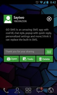 How to mod GOSMS WP8 Green Theme 2.0 apk for bluestacks