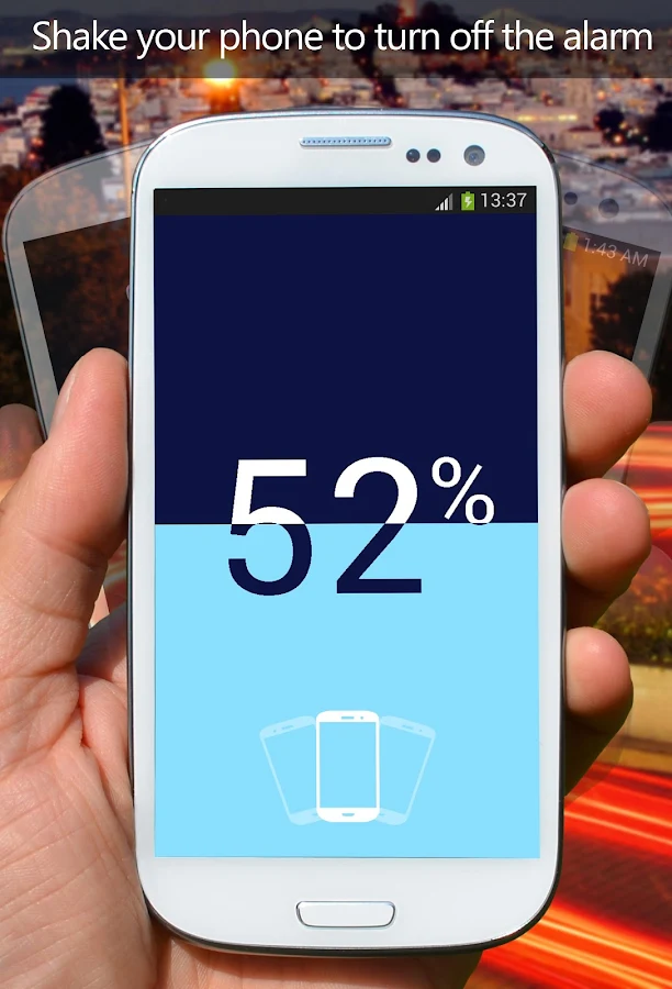 Neon Alarm Clock - screenshot