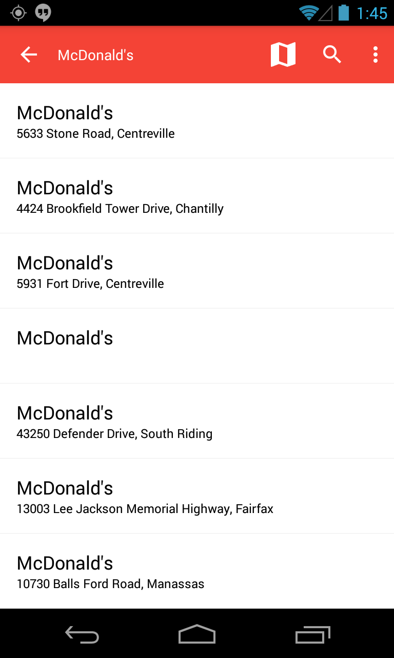 Find Food Fast Pro Screen 3