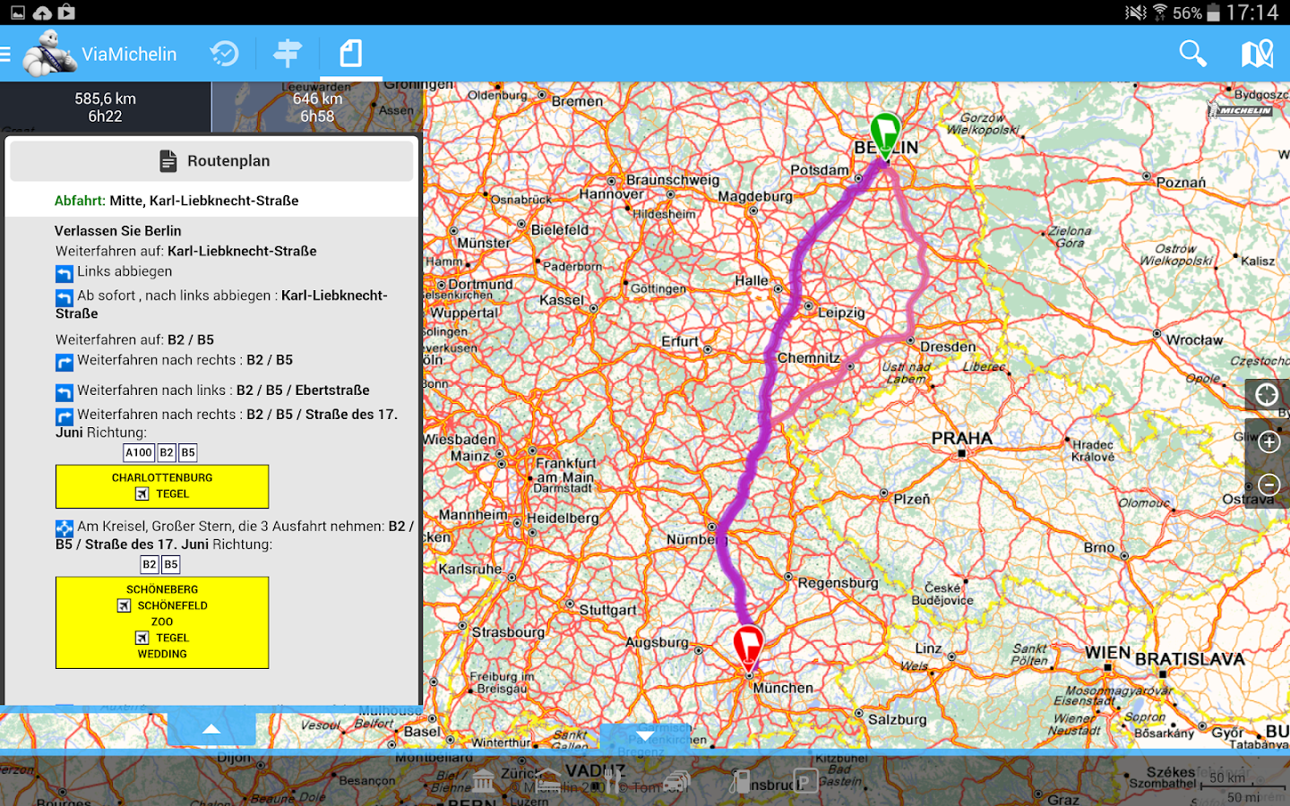 ViaMichelin - Routenplaner – Android-Apps auf Google Play