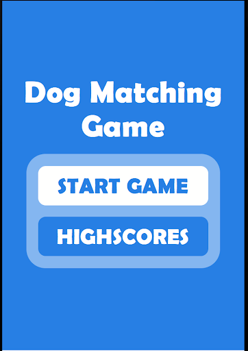 Dog Matching Game