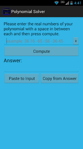 Polynomial Solver