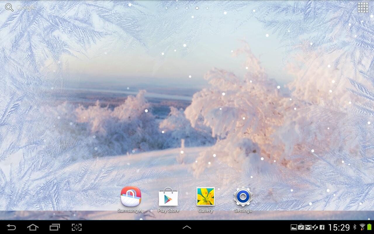 Givre Fond d'Ecran AnimÃ© - screenshot