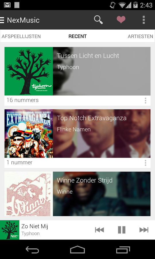 NexMusic + - screenshot