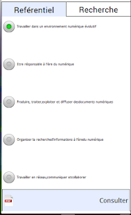 C2I  Référentiel Screenshots 1