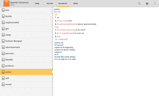 【免費書籍App】Collins Spanish Dictionary-APP點子