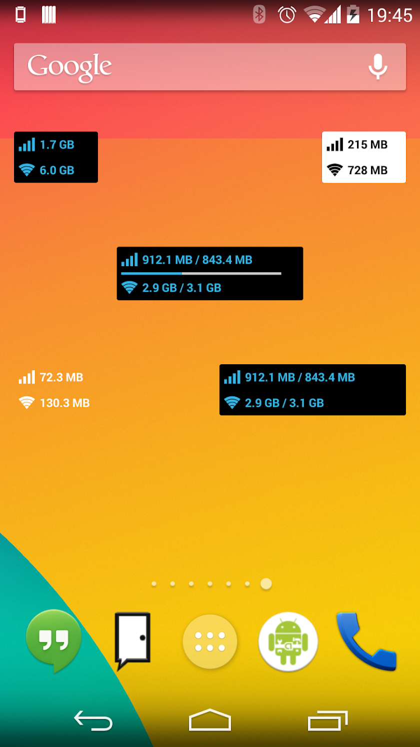 Data counter pro | data usage Screen 1