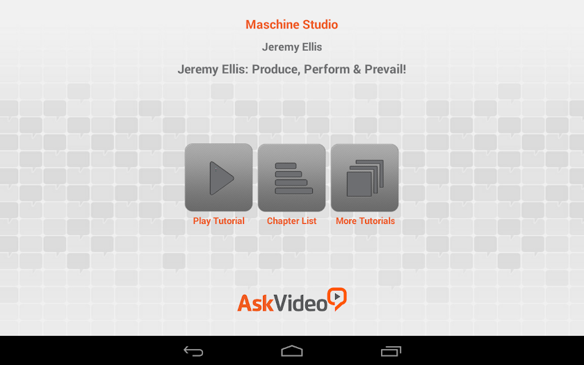 Jeremy Ellis &amp; Maschine Studio Screen 1