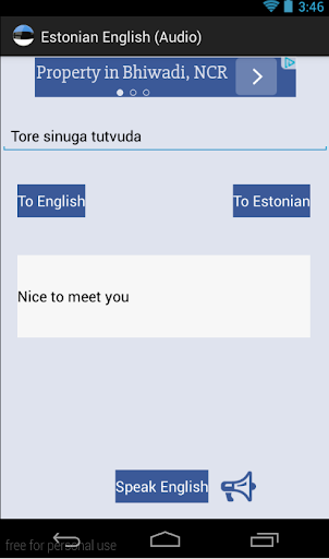 Estonian English Audio