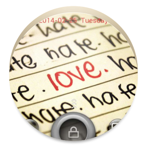 Hate Love HD Locker.apk v1.0