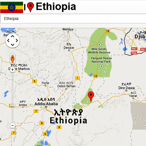 Ethiopia Map LOGO-APP點子