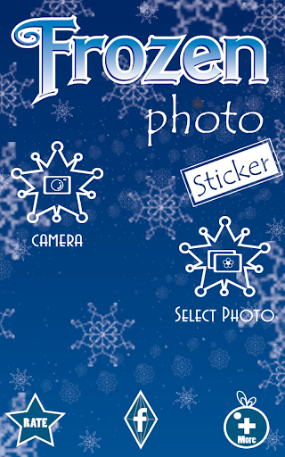 Frozen Photo Stickers