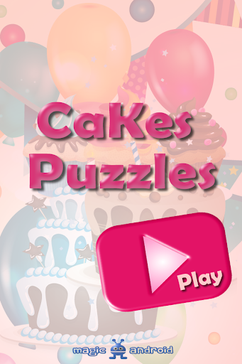 Cakes Puzzle Games for kids