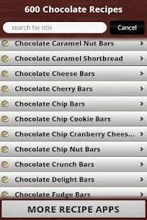 Lastest 600+ Chocolate Recipes APK