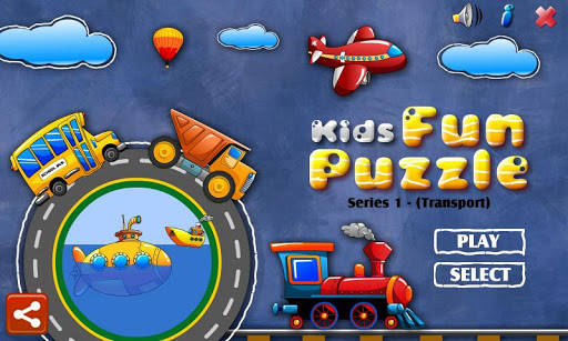 Kids Transport Puzzle