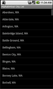 Washington Winery Finder Screenshots 6