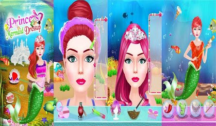 Mermaid princess salon poster 9
