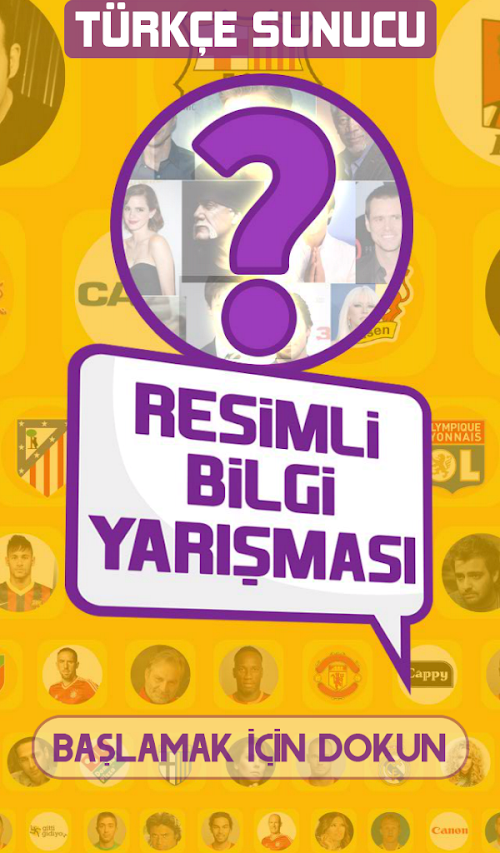 Android application Resimli Bilgi Yarışması screenshort
