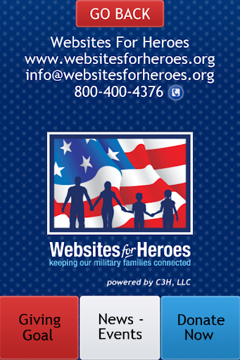 Websites For Heroes App