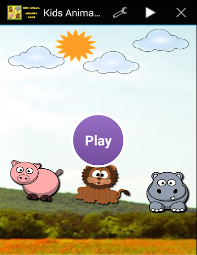 Kids Animal Memory Game
