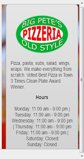 Lastest BIG PETE'S PIZZERIA APK for Android