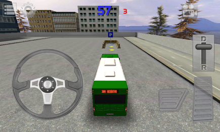 bus parked on poster 6