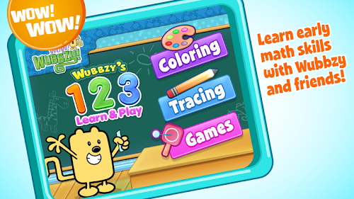 Android application Wubbzy’s 123 Learn &amp; Play screenshort