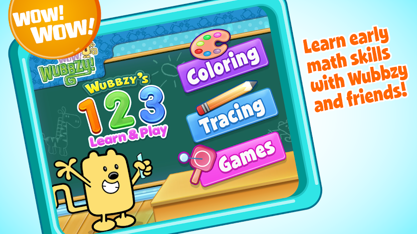 Wubbzy’s 123 Learn &amp; Play Screen 1
