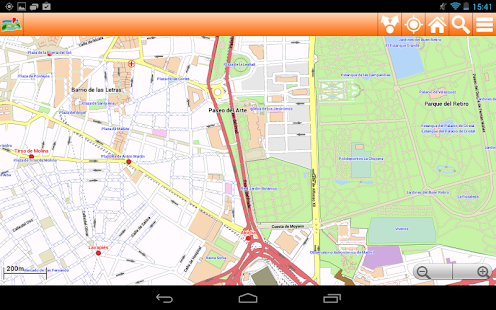 Madrid Offline mappa Map Screenshots 7