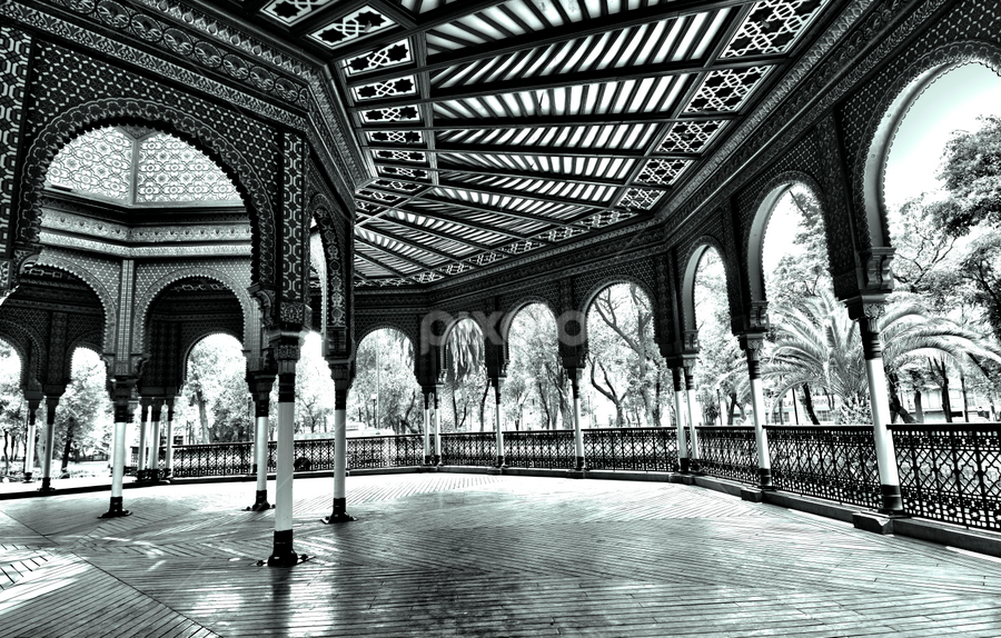 Kiosco Morisco by Carlos Casillas - Buildings & Architecture Statues & Monuments