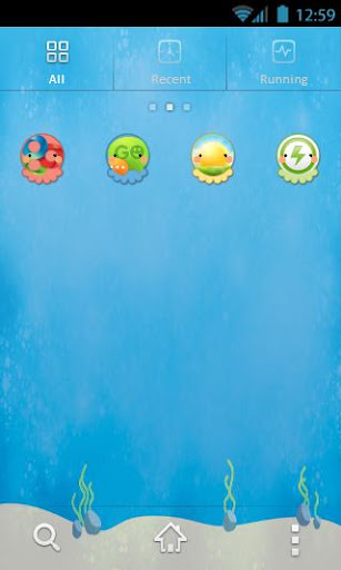 【免費個人化App】Octopus GO Launcher Theme-APP點子