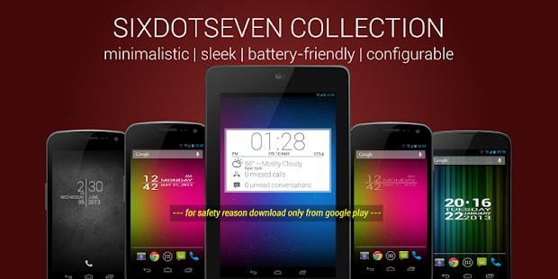 Lastest SDS Clock Now - UCCW Skin APK for PC