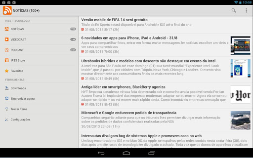 免費下載新聞APP|Notícias Tecnologia iRSS app開箱文|APP開箱王