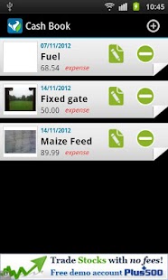 Cash Book Free Screenshots 1