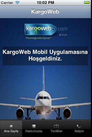 KargoWeb Mobil Uygulaması