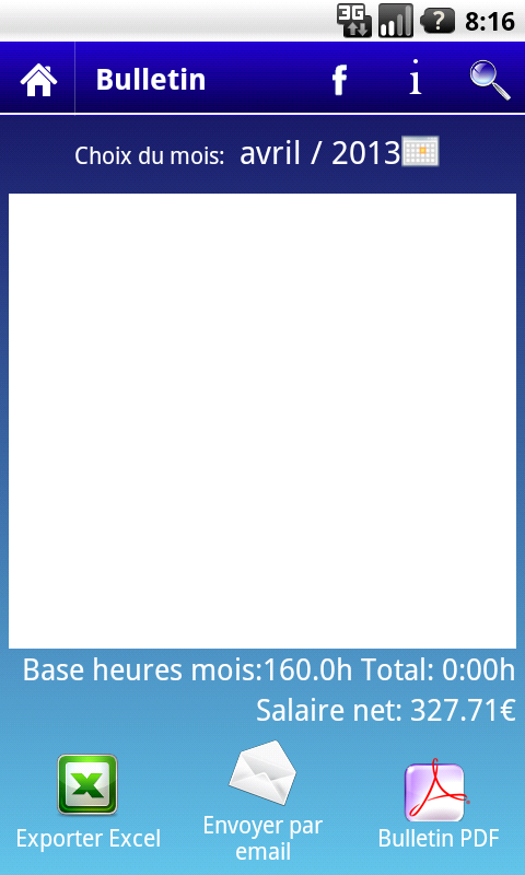 Salaire nourrice Screen 3