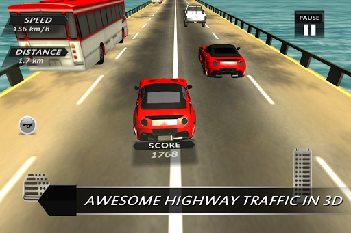 【免費賽車遊戲App】Traffic Race 3D - Highway-APP點子