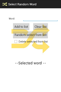 How to install Random Word Selector 1.0 apk for pc