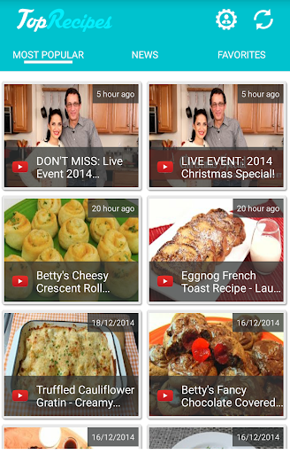 Top Recipes: Videos Social...