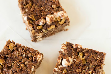Rocky Road Rice Krispies Treats