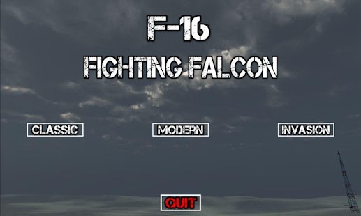 How to install F16 Fighting Falcon Flight Sim 1.0 mod apk for bluestacks