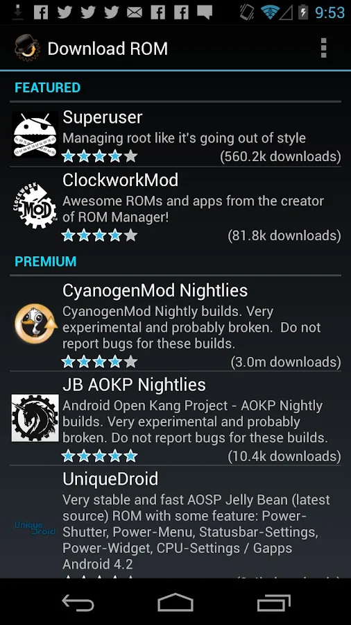 Rom Manager Premium apk Download Free v5.5.3.4