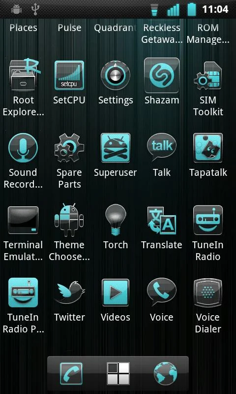 Crystal Theme for CM7 - screenshot
