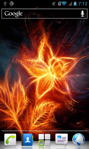 Fire Sparkling Flower Live