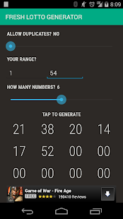 How to download Fresh Lotto Generator patch 1.2 apk for bluestacks
