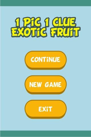 1 Pic 1 Clue - Exotic Fruit