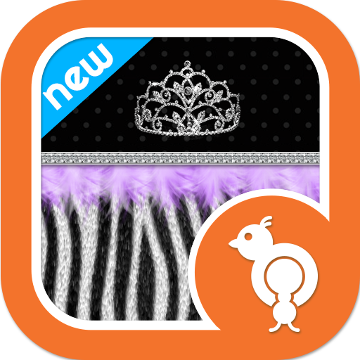 Diva Purple Zebra Theme Go SMS 個人化 App LOGO-APP開箱王