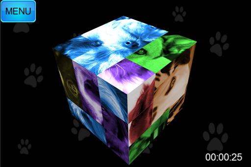 【免費解謎App】Dogs Rubik's Cube-APP點子